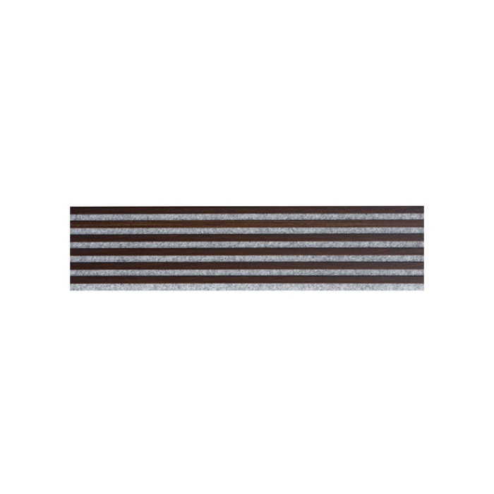 Wooden wall panel 2700 x 300mm (Grey - Dark oak)